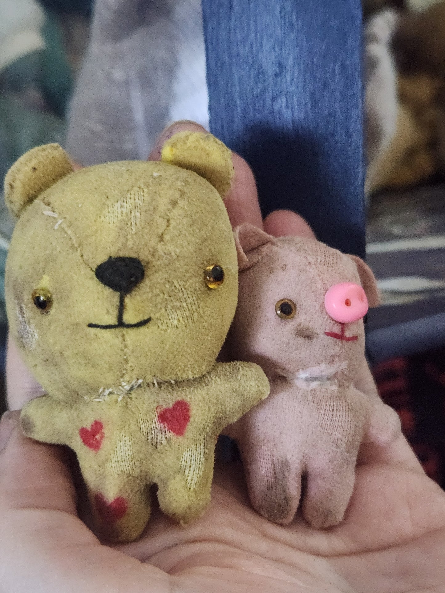 Raggy Bear and Raggy Pig