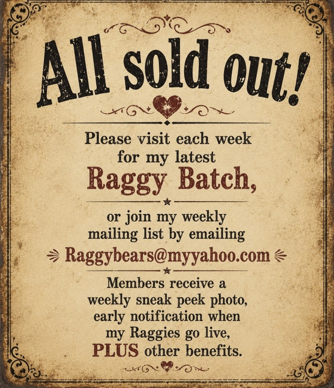 Weekly Raggies