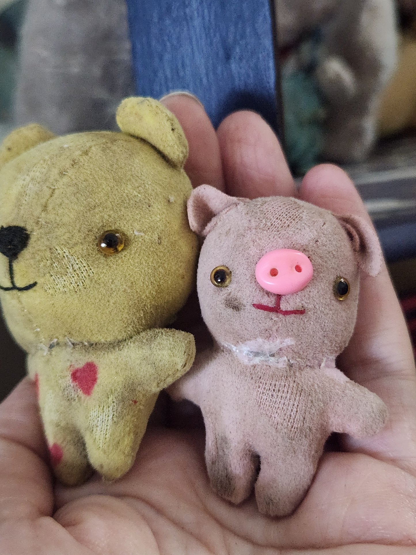 Raggy Bear and Raggy Pig