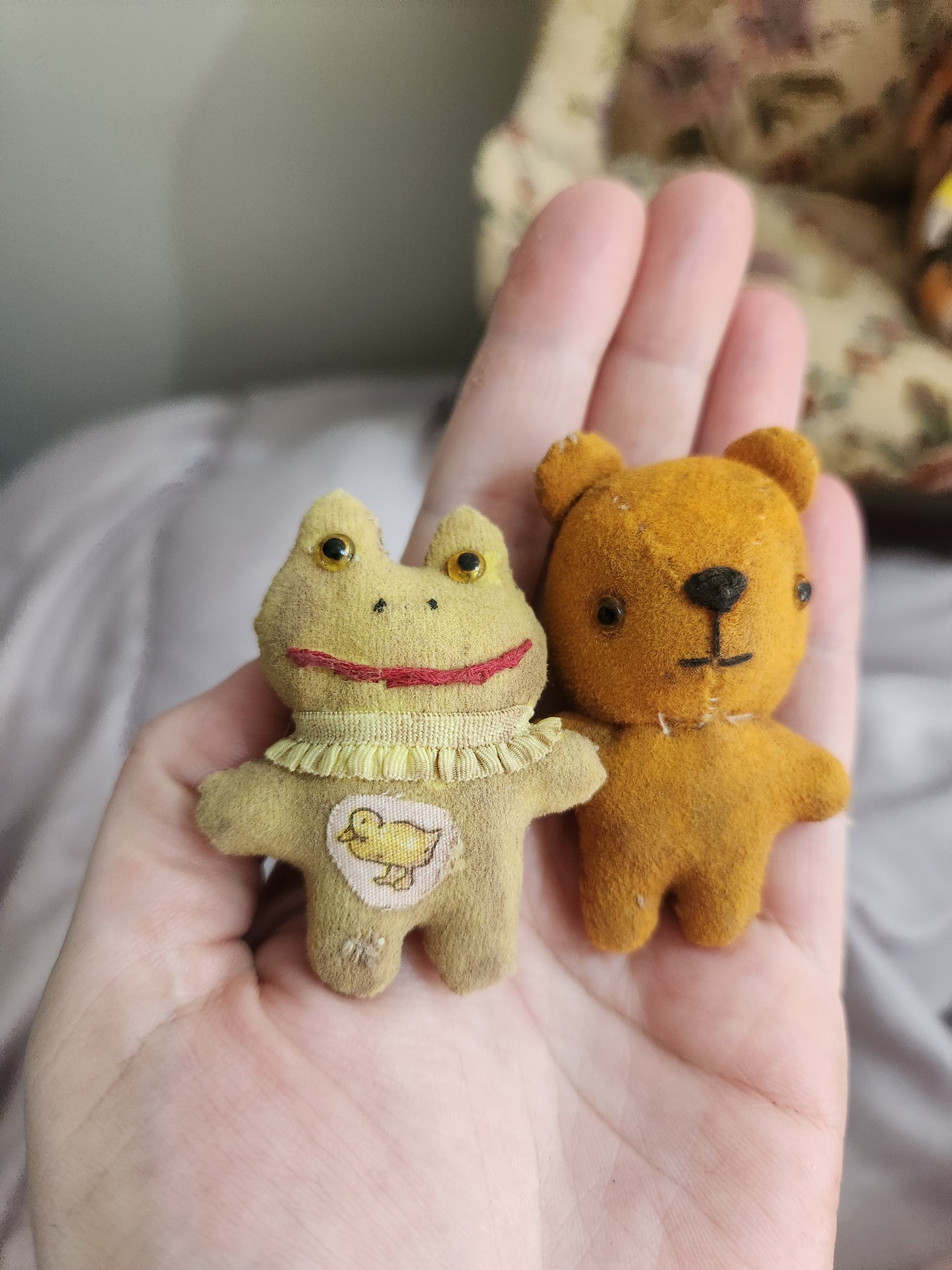 2x Raggies Frog and Bear