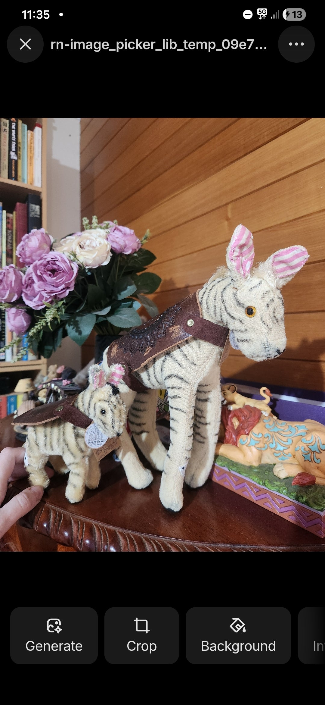 x2 Repaired OLD Zebra Raggy Hybrids handmade sadle etc